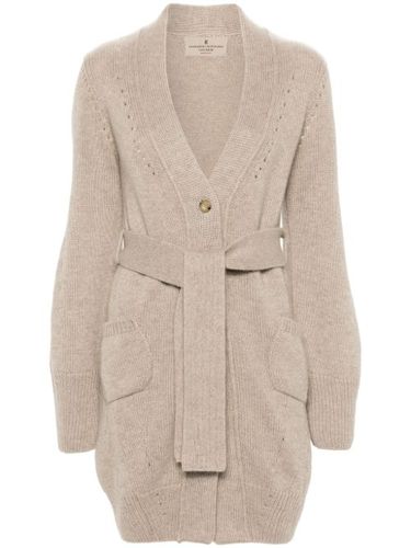 Cardigan en cachemire à taille ceinturée - Ermanno Scervino - Modalova