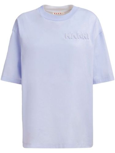 T-shirt à logo embossé - Marni - Modalova