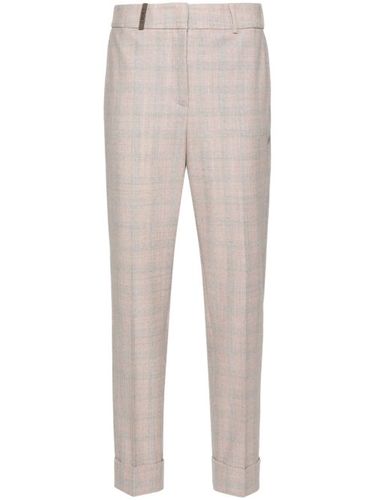Pantalon à détails de perles - Peserico - Modalova