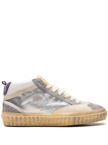 Baskets Mid Star 'Silver/Silver Sconce/Purple' - Golden Goose - Modalova