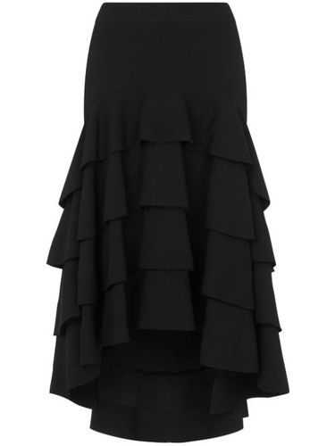 Jupe asymétrique à volants superposés - Moschino - Modalova