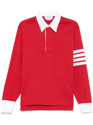 Polo à 4 bandes signature - Thom Browne - Modalova