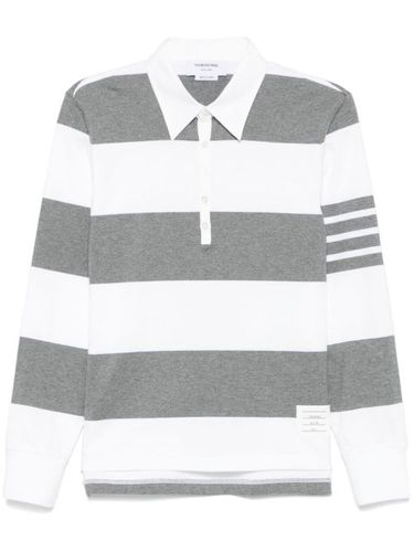 Polo rayé à manches longues - Thom Browne - Modalova