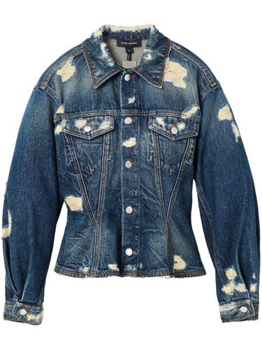 Veste en jean à effet usé - Marc Jacobs - Modalova