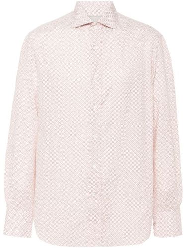 Chemise en coton à imprimé graphique - Brunello Cucinelli - Modalova