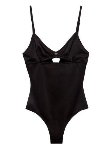 Maillot de bain à logo triangulaire - Prada - Modalova