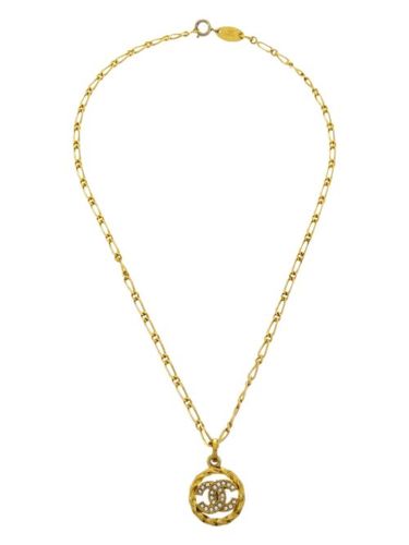 Collier à pendentif médaillon (1982) - CHANEL Pre-Owned - Modalova