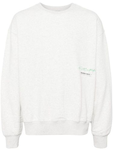 Sweat en coton mélangé à logo imprimé - FIVE CM - Modalova