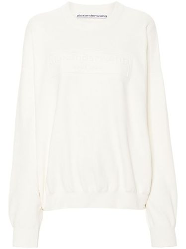 Pull à logo brodé - Alexander Wang - Modalova