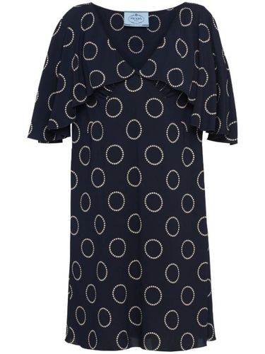 Robe courte à motif graphique - Prada - Modalova