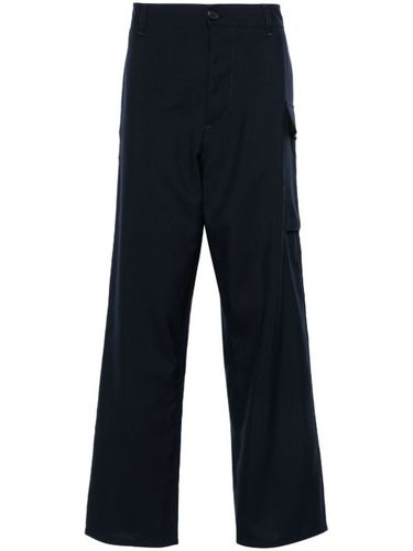 Pantalon cargo à logo brodé - Marni - Modalova