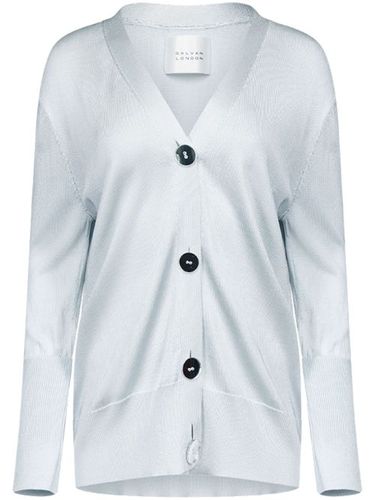 Galvan cardigan Ida à col v - Gris - Galvan - Modalova