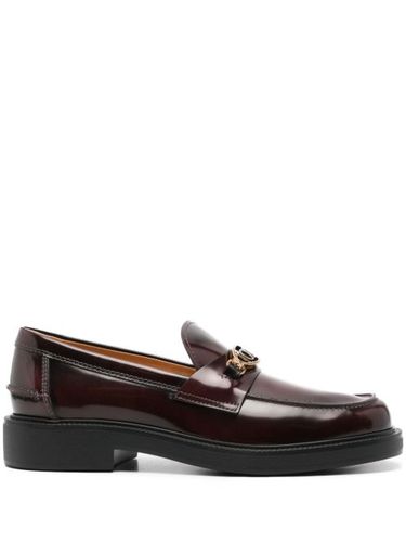 Mocassins à plaque logo - Tod's - Modalova