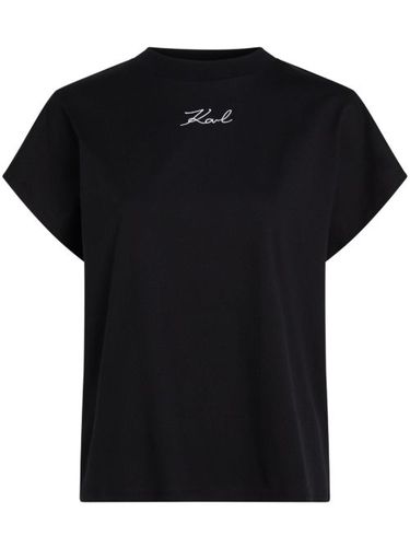 T-shirt Karl Signature - Karl Lagerfeld - Modalova