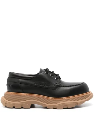 Derbies à logo embossé - Alexander McQueen - Modalova