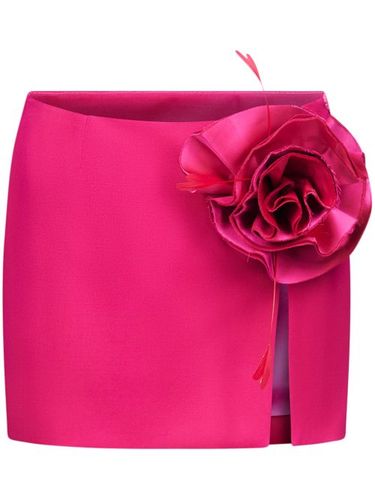 Minijupe à appliqué floral - AREA - Modalova