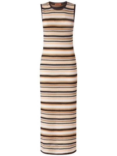 Robe mi-longue à rayures - Missoni - Modalova