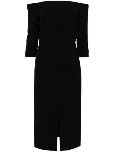 Robe mi-longue à épaules dénudées - Carolina Herrera - Modalova