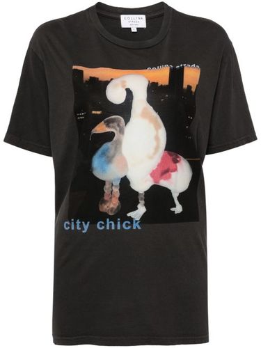 T-shirt à imprimé City Chick - Collina Strada - Modalova