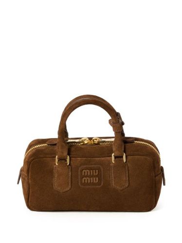 Sac à main Arcadie en daim - Miu Miu - Modalova