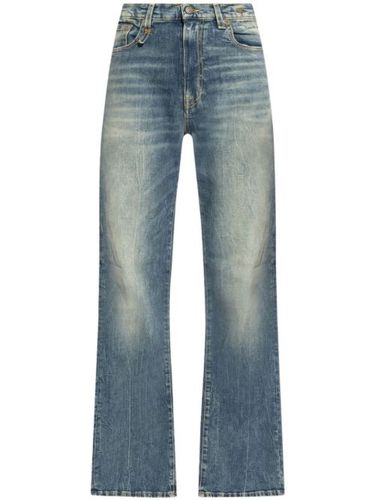 R13 jean à patch logo - Bleu - R13 - Modalova