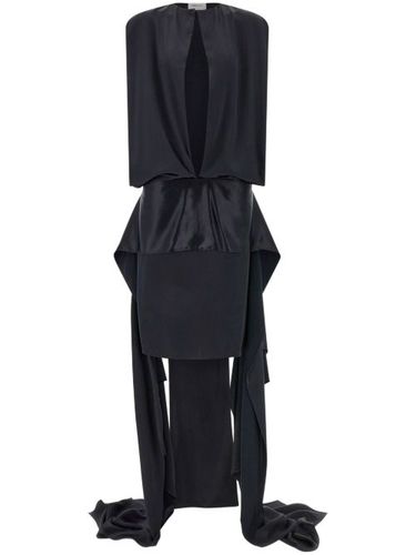 Robe fendue à coupe longue - Ferragamo - Modalova