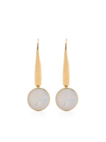 Boucles d'oreilles pendantes à détail de diamant - Forte Forte - Modalova