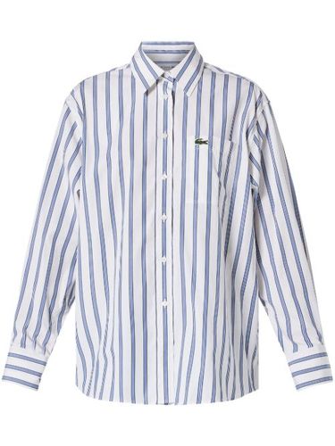 Lacoste chemise en popeline - Blanc - Lacoste - Modalova