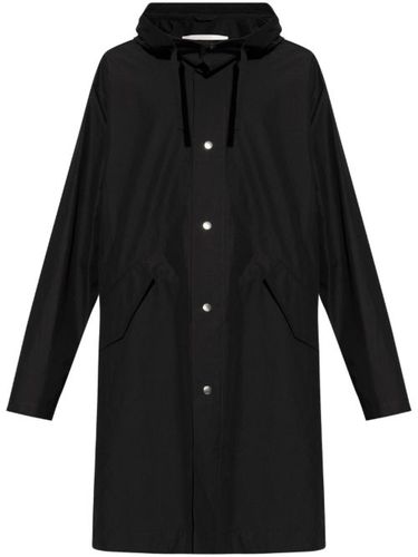 Jil Sander parka à logo - Noir - Jil Sander - Modalova