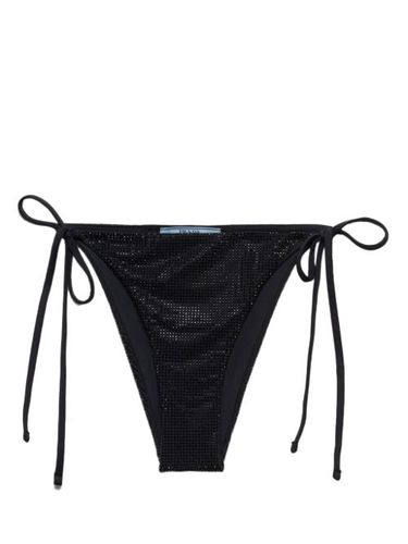 Bas de bikini à plaque logo - Prada - Modalova