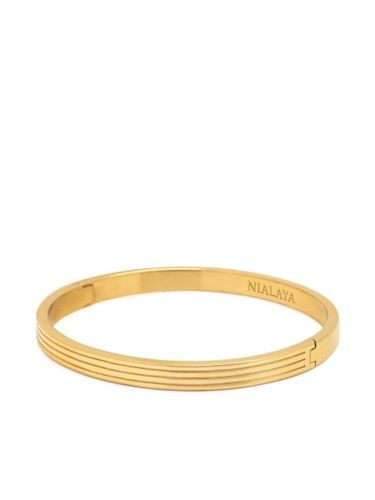 Bracelet à logo gravé - Nialaya Jewelry - Modalova