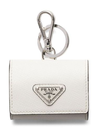 Étui d'AirPods en cuir Saffiano - Prada - Modalova
