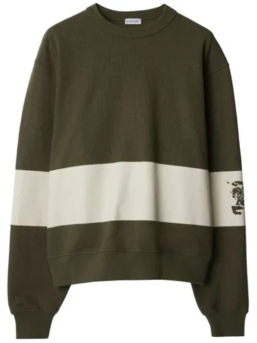 Pull en coton à rayures - Burberry - Modalova