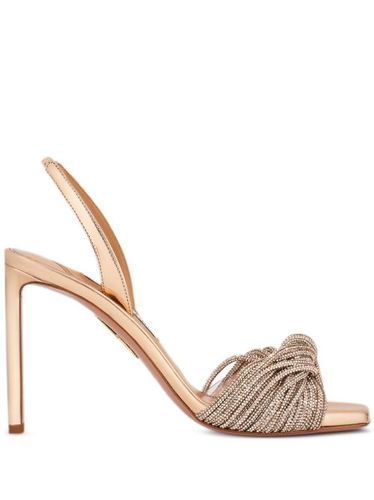 Sandales Scintilla Crystal 95 mm - Aquazzura - Modalova