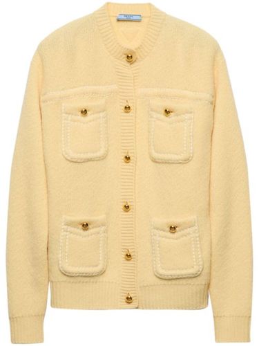 Cardigan en cachemire à poches multiples - Prada - Modalova