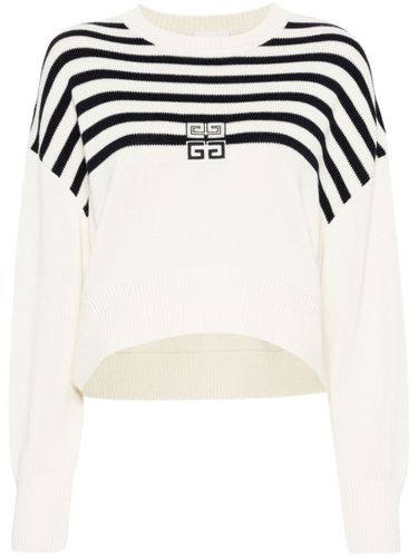 Pull à motif 4G brodé - Givenchy - Modalova