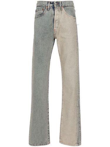 Jean droit à empiècements - MM6 Maison Margiela - Modalova