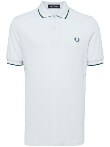 Polo en coton à logo brodé - Fred Perry - Modalova