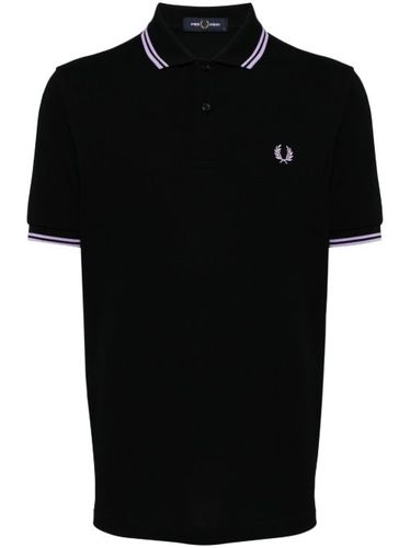 Polo à bords rayés - Fred Perry - Modalova
