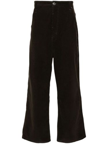 Pantalon en velours côtelé à coupe ample - AMI Paris - Modalova