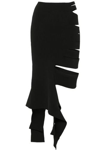 Mugler jupe en maille - Noir - Mugler - Modalova