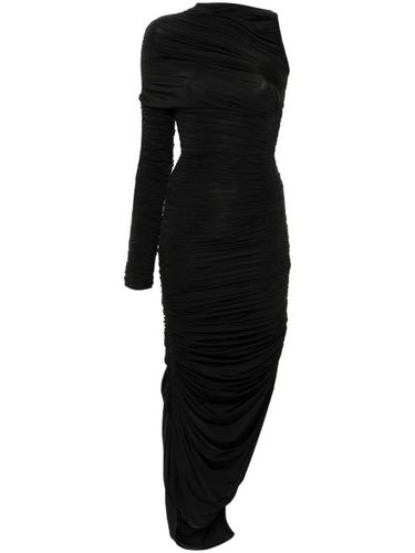 Robe asymétrique à fronces - Mugler - Modalova