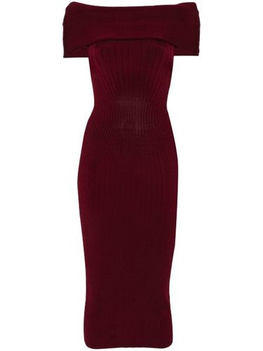 Robe en maille à épaules dénudées - Mugler - Modalova