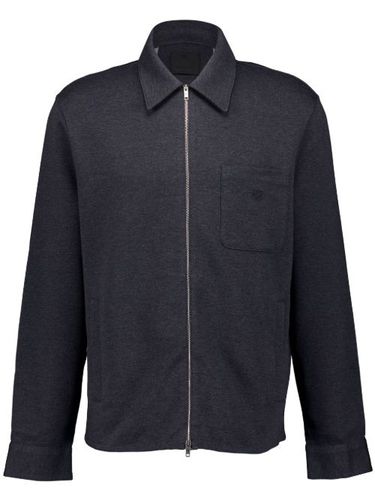 Chemise en coton à fermeture zippée - Givenchy - Modalova