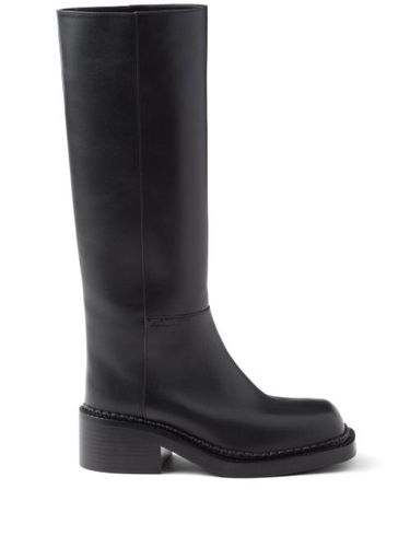 Prada bottes en cuir 55 mm - Noir - Prada - Modalova