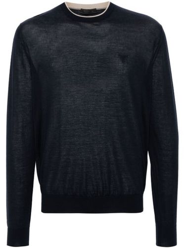 Prada pull à design chiné - Bleu - Prada - Modalova