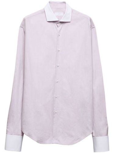 Prada chemise en coton - Violet - Prada - Modalova