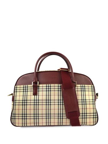 Sac à carreaux (années 1990-2000) - Burberry Pre-Owned - Modalova