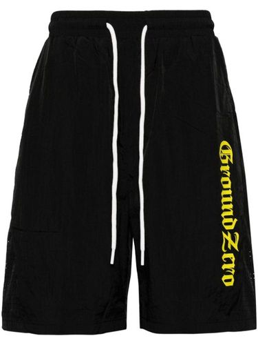 Short de bain à logo imprimé - Ground Zero - Modalova