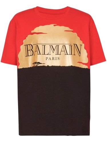 X Disney t-shirt à imprimé graphique - Balmain - Modalova